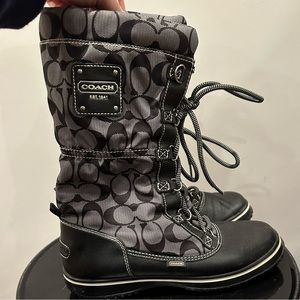 COACH Womens Snow Boots